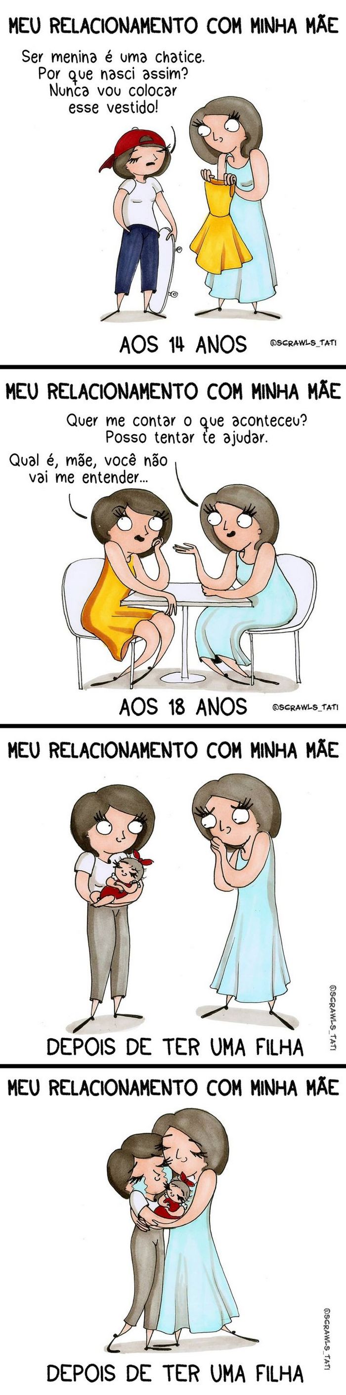 Quadrinhos que provam que ter uma família é uma experiência única (19 fotos) 1