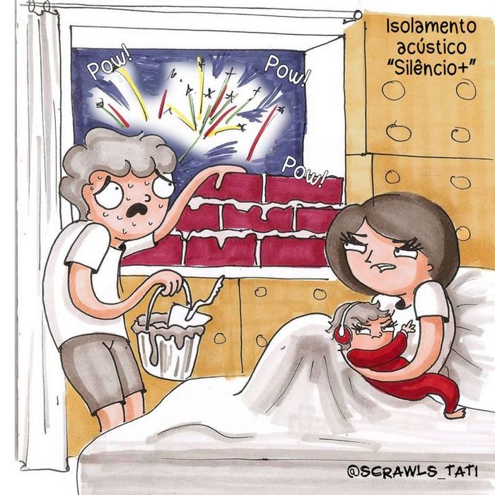 Quadrinhos que provam que ter uma família é uma experiência única (19 fotos) 8