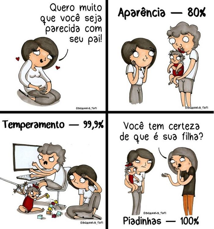 Quadrinhos que provam que ter uma família é uma experiência única (19 fotos) 12