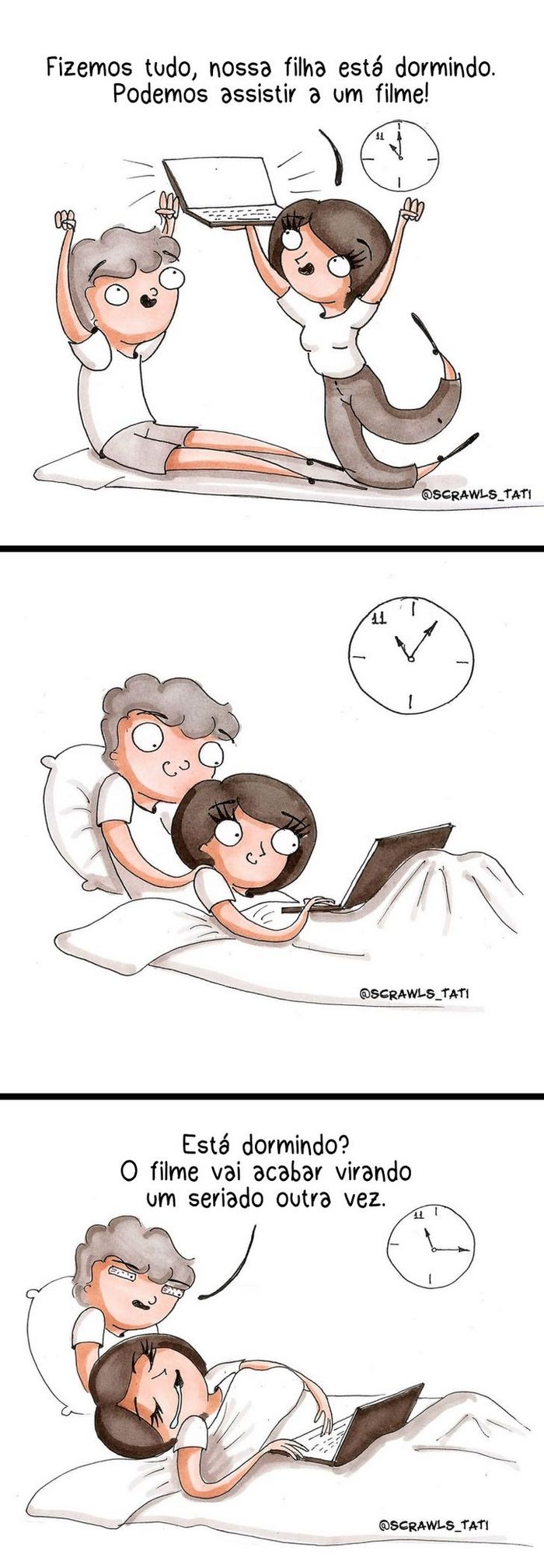 Quadrinhos que provam que ter uma família é uma experiência única (19 fotos) 19