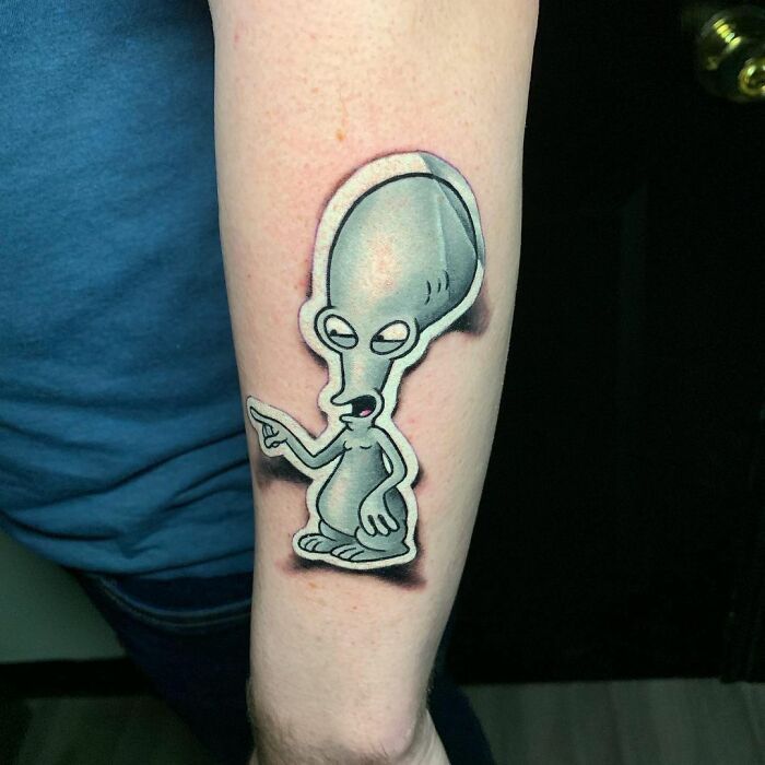 Tatuador cria tatuagens em adesivos que parecem reais (54 fotos) 33