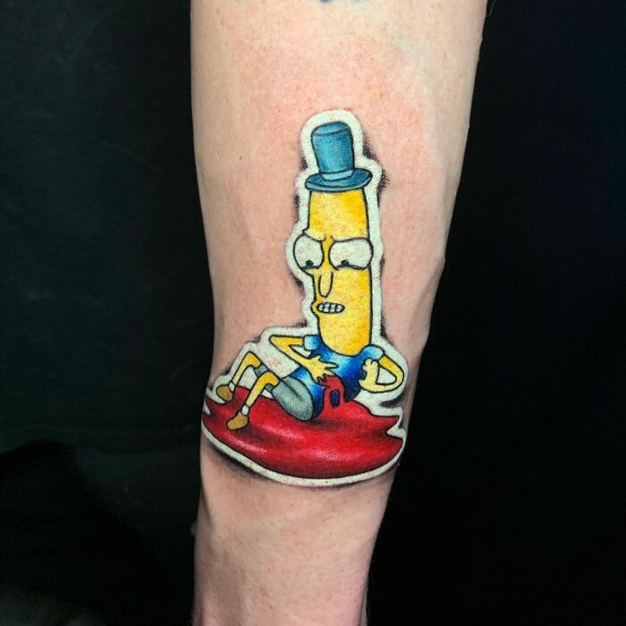 Tatuador cria tatuagens em adesivos que parecem reais (54 fotos) 36