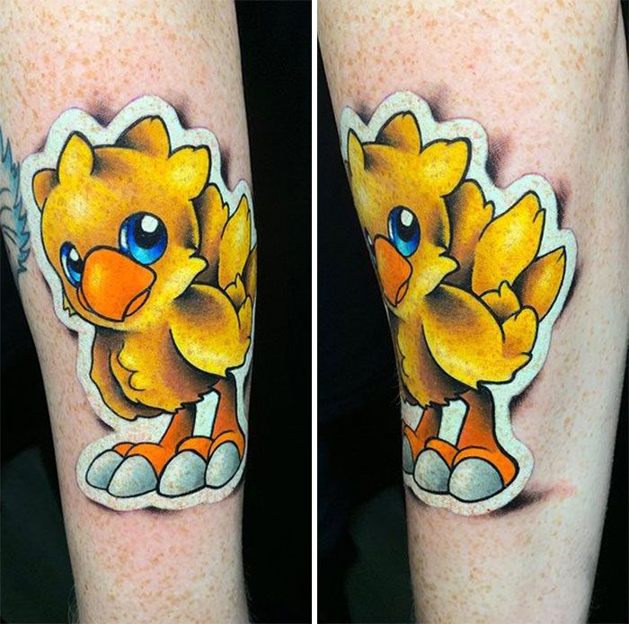 Tatuador cria tatuagens em adesivos que parecem reais (54 fotos) 54