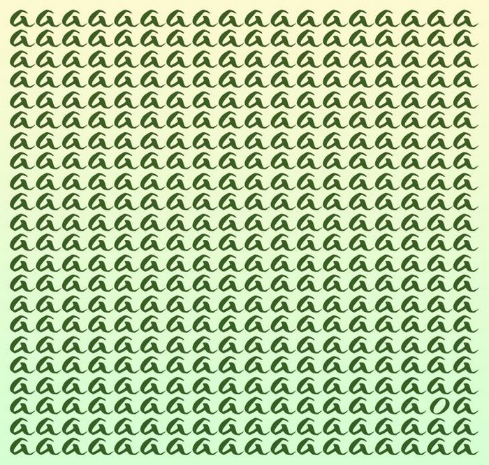 Teste: Encontre a letra diferente em menos de 5 segundos - Tediado Teste: Encontre a letra diferente em menos de 5 segundos - Tediado