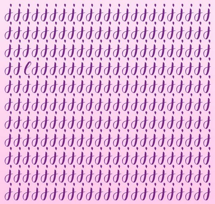 Teste: Encontre a letra diferente em menos de 5 segundos 7