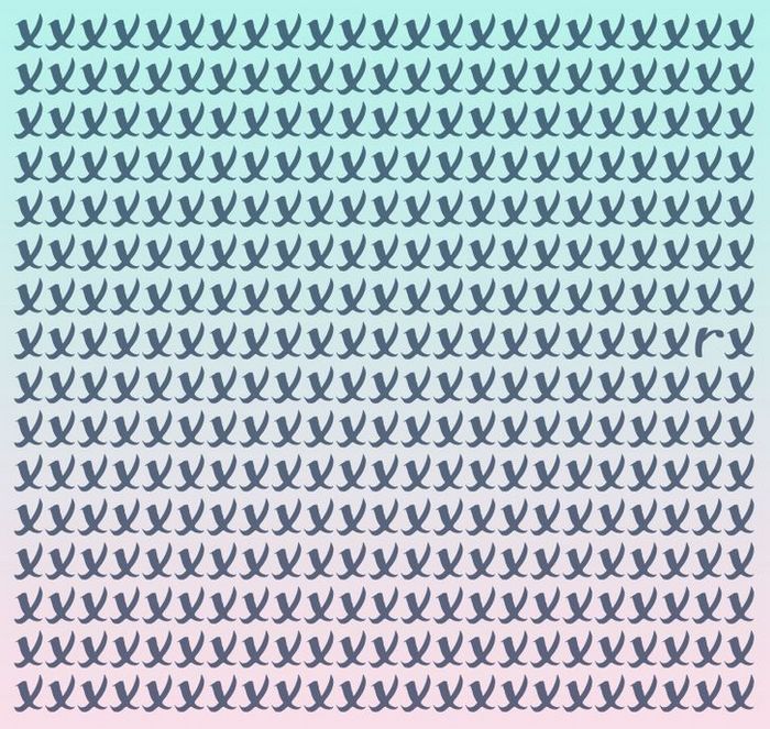 Teste: Encontre a letra diferente em menos de 5 segundos 15