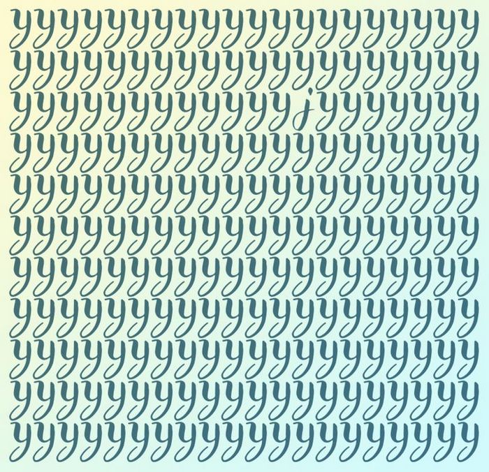 Teste: Encontre a letra diferente em menos de 5 segundos 17