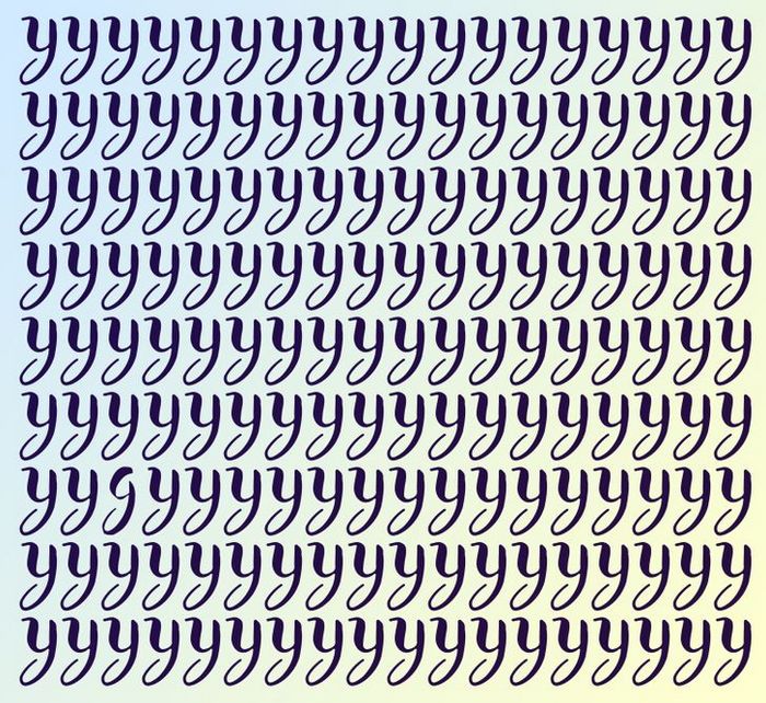 Teste: Encontre a letra diferente em menos de 5 segundos 29