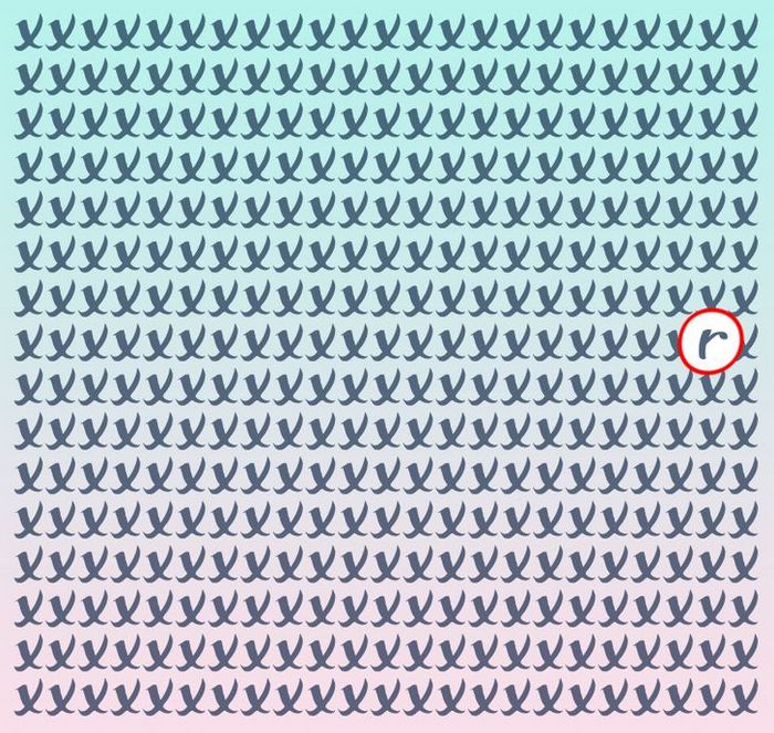 Teste: Encontre a letra diferente em menos de 5 segundos 16