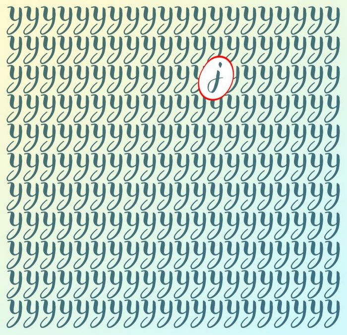 Teste: Encontre a letra diferente em menos de 5 segundos 18