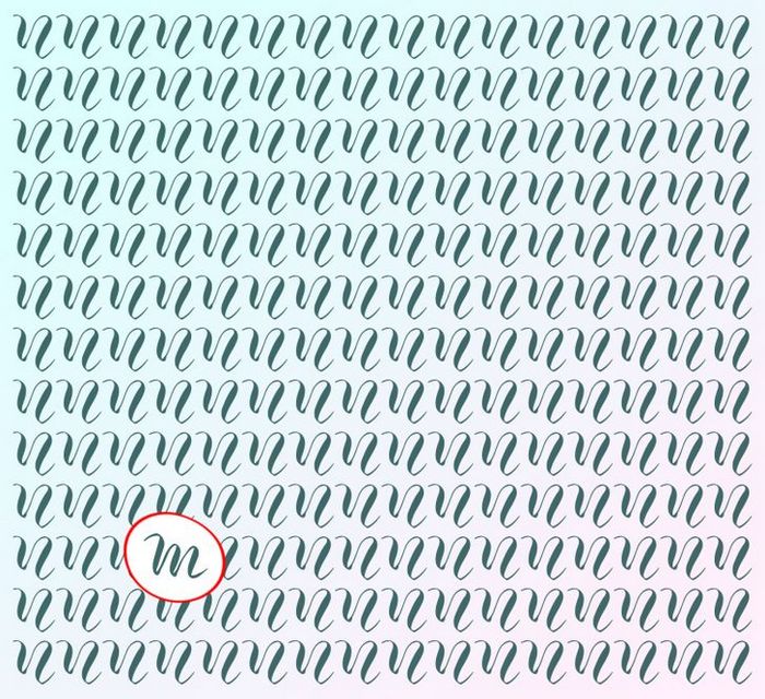 Teste: Encontre a letra diferente em menos de 5 segundos 22