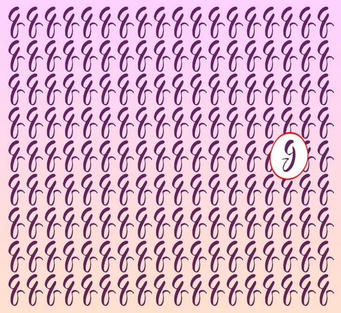 Teste: Encontre a letra diferente em menos de 5 segundos 24