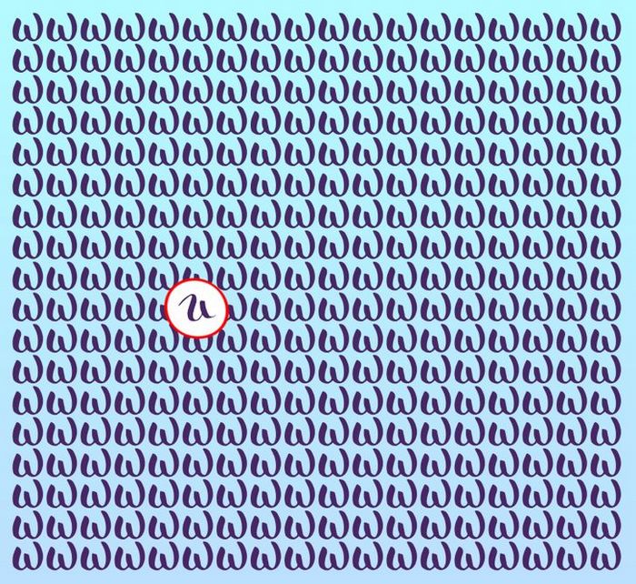 Teste: Encontre a letra diferente em menos de 5 segundos 26