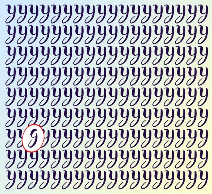 Teste: Encontre a letra diferente em menos de 5 segundos 30