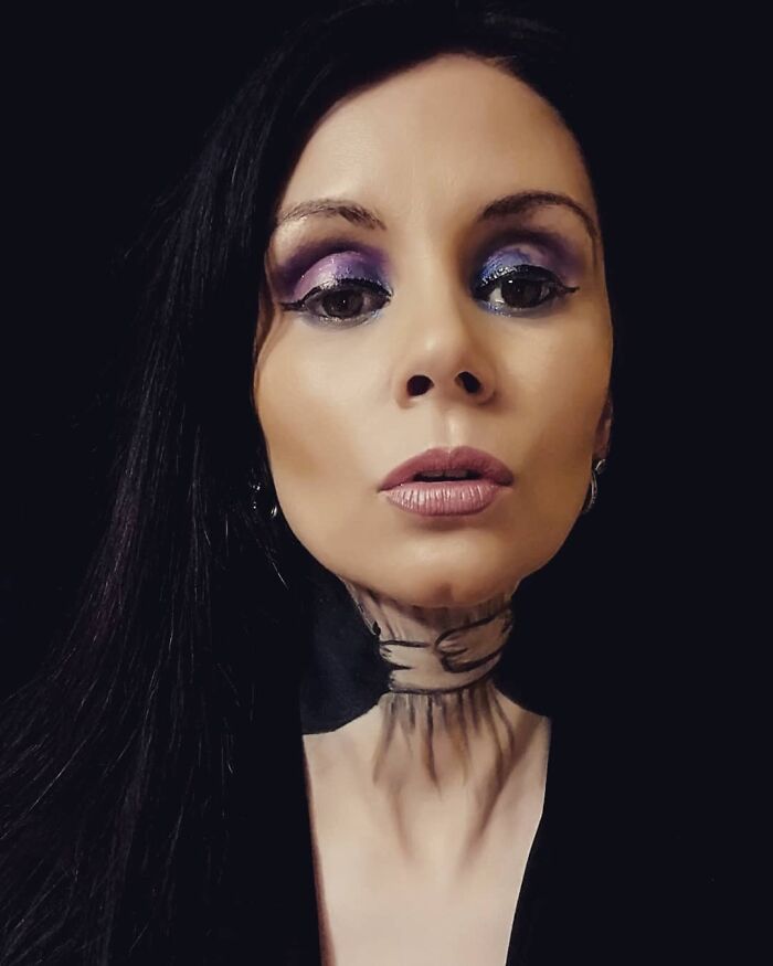 44 transformações com maquiagem: Ilusões de ótica 4