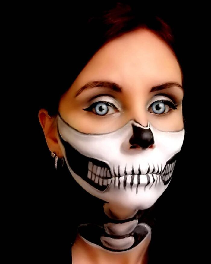 44 transformações com maquiagem: Ilusões de ótica 8