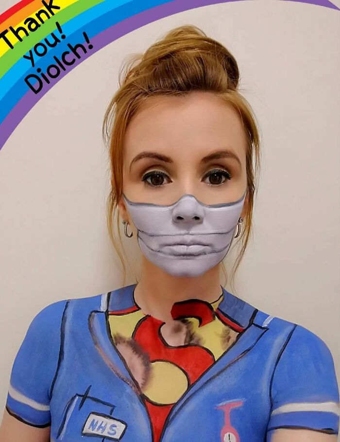 44 transformações com maquiagem: Ilusões de ótica 10