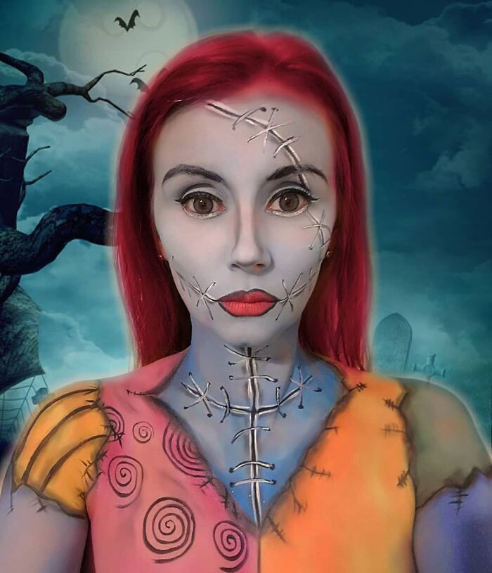 44 transformações com maquiagem: Ilusões de ótica 21