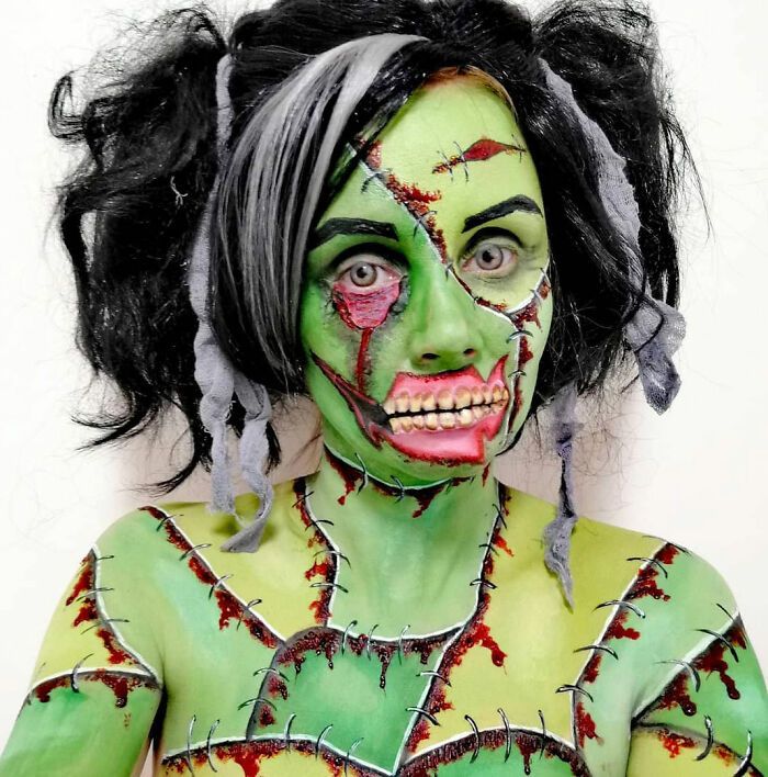 44 transformações com maquiagem: Ilusões de ótica 22