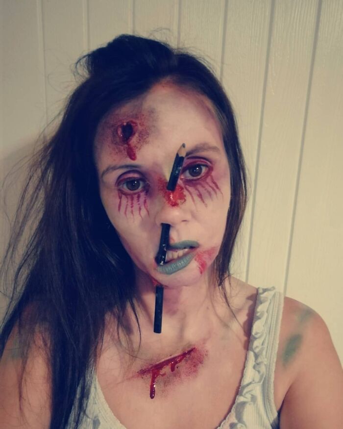 44 transformações com maquiagem: Ilusões de ótica 28