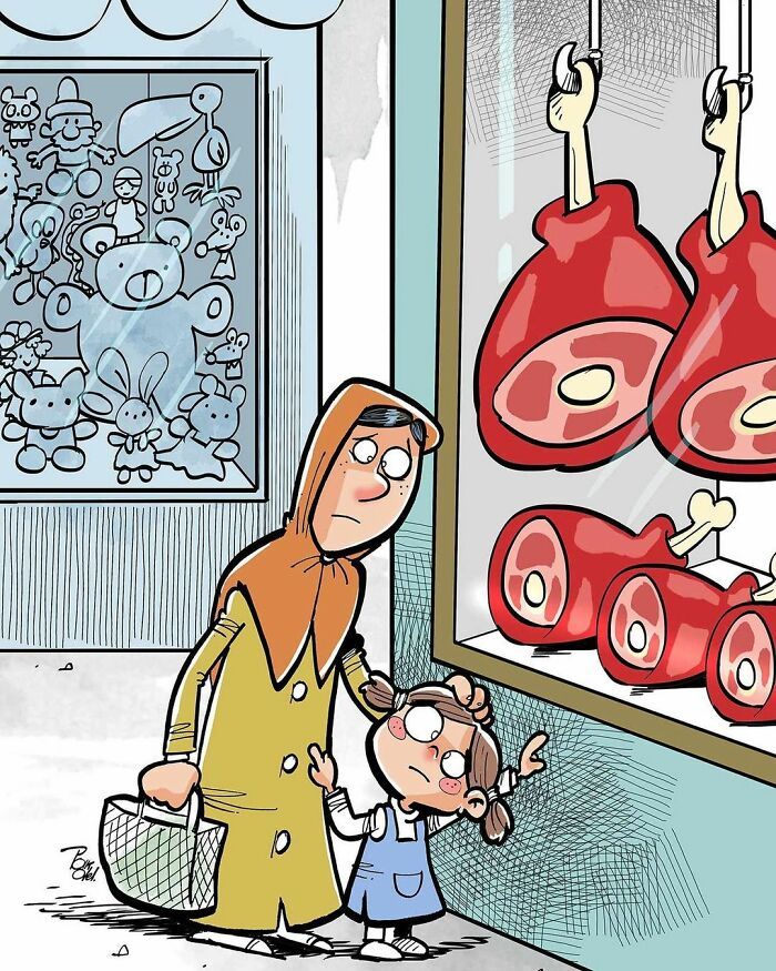 Artista faz duras críticas a sociedade moderna com ilustrações instigantes (40 fotos) 1