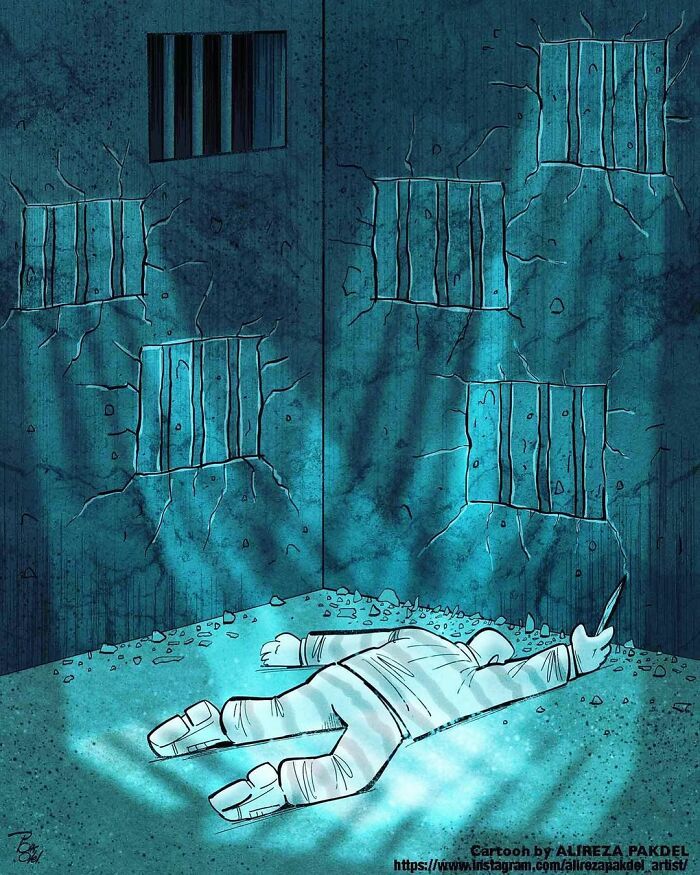 Artista faz duras críticas a sociedade moderna com ilustrações instigantes (40 fotos) 4