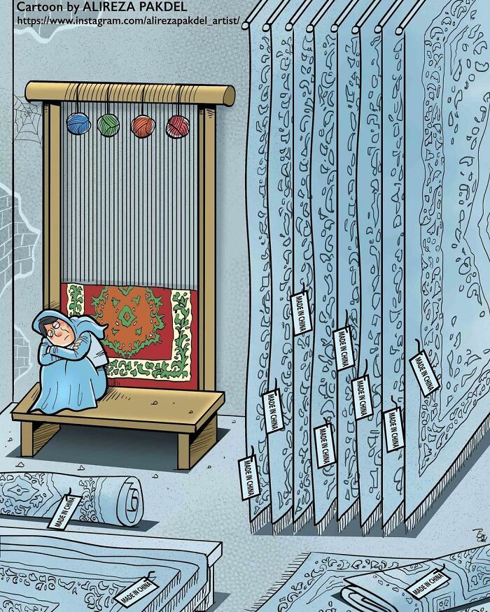 Artista faz duras críticas a sociedade moderna com ilustrações instigantes (40 fotos) 10