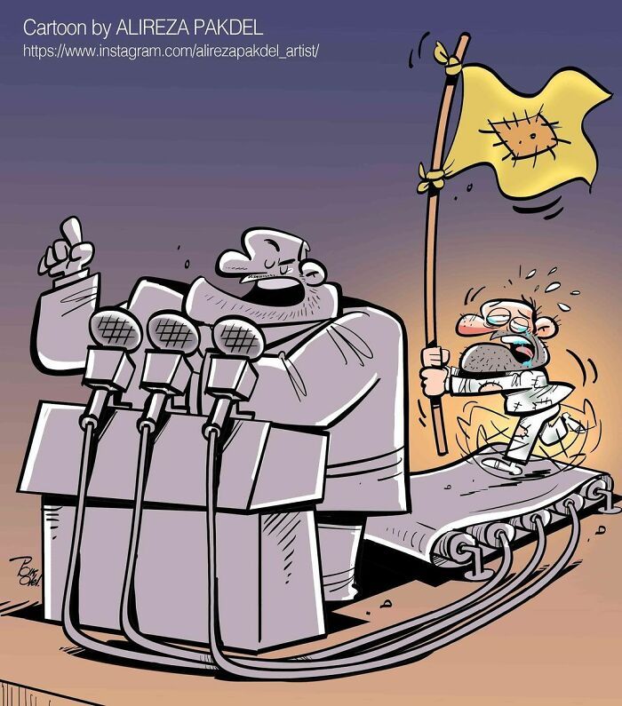 Artista faz duras críticas a sociedade moderna com ilustrações instigantes (40 fotos) 12