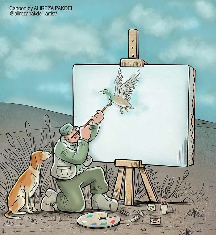 Artista faz duras críticas a sociedade moderna com ilustrações instigantes (40 fotos) 33