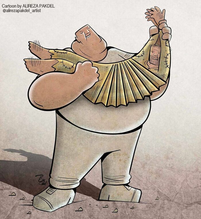 Artista faz duras críticas a sociedade moderna com ilustrações instigantes (40 fotos) 34