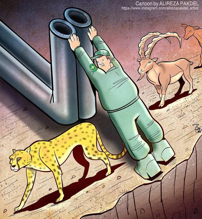 Artista faz duras críticas a sociedade moderna com ilustrações instigantes (40 fotos) 36