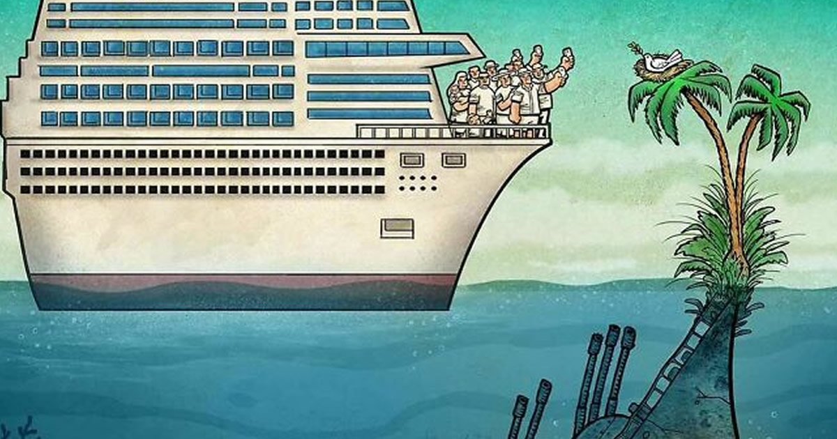 Artista faz duras críticas a sociedade moderna com ilustrações instigantes (40 fotos)