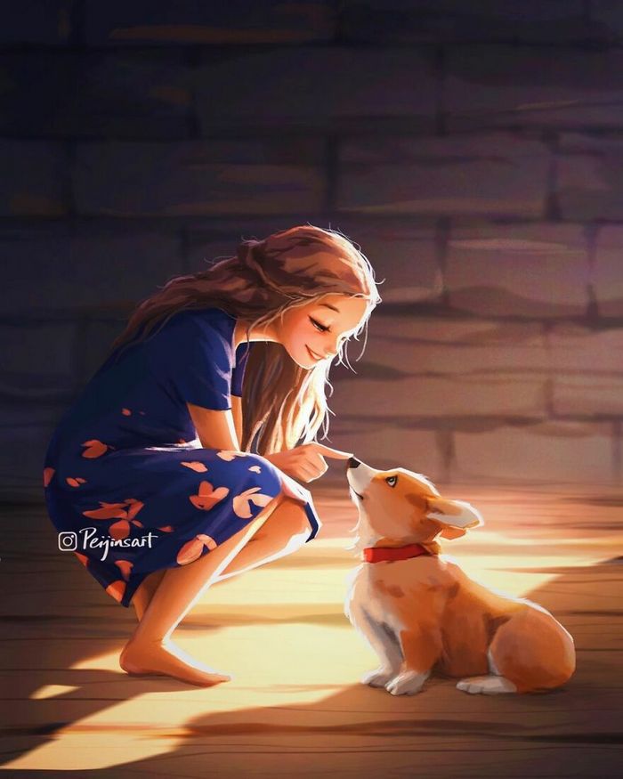 Artista ilustra fazer qualquer coisa com animais por perto é muito melhor (29 fotos) 2