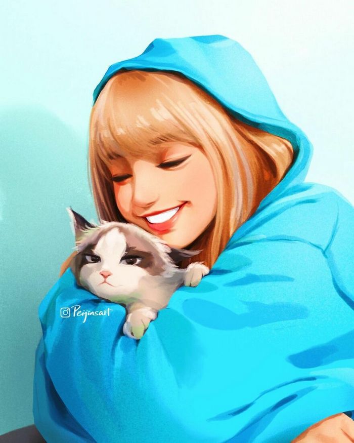 Artista ilustra fazer qualquer coisa com animais por perto é muito melhor (29 fotos) 17