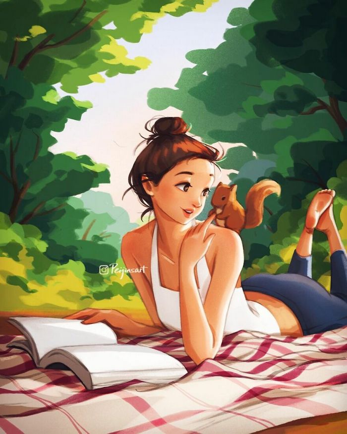 Artista ilustra fazer qualquer coisa com animais por perto é muito melhor (29 fotos) 24