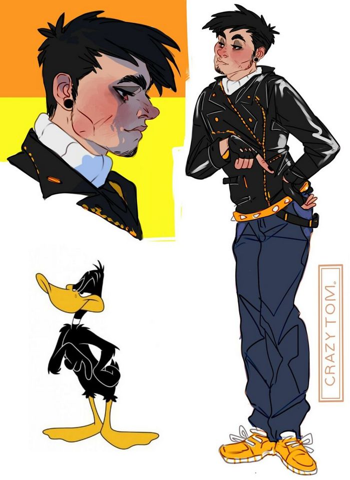 Artista transforma personagens de desenho animado em humanos (36 fotos) 2