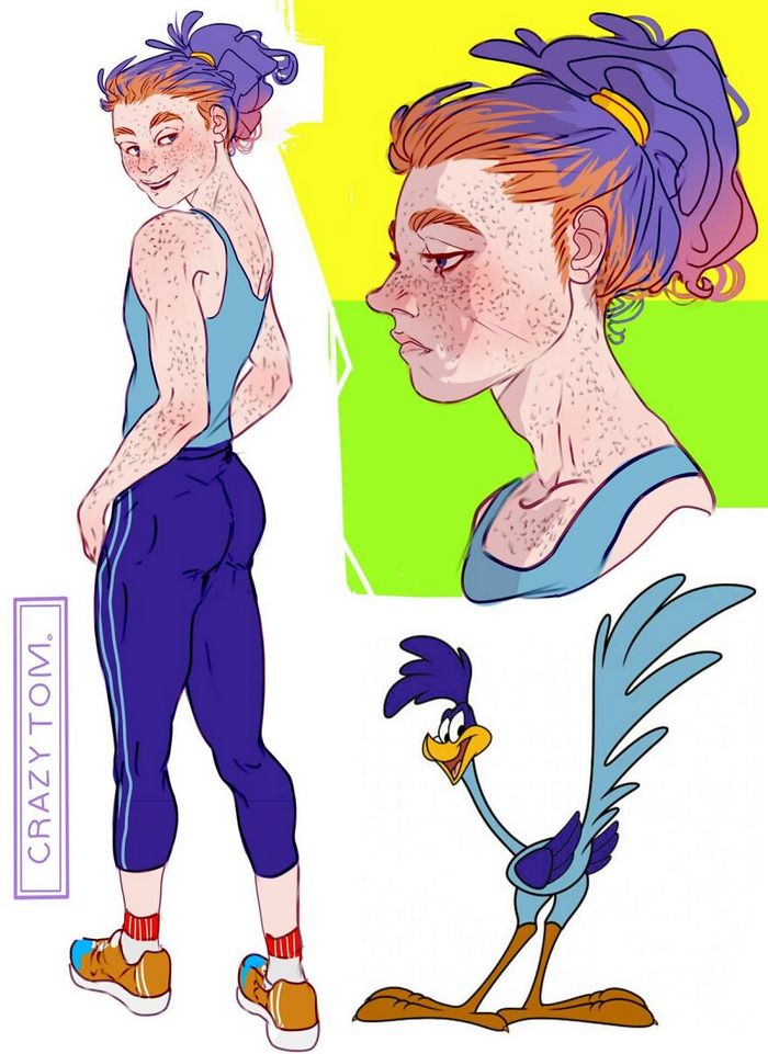 Artista transforma personagens de desenho animado em humanos (36 fotos) 7
