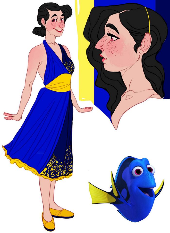 Artista transforma personagens de desenho animado em humanos (36 fotos) 8