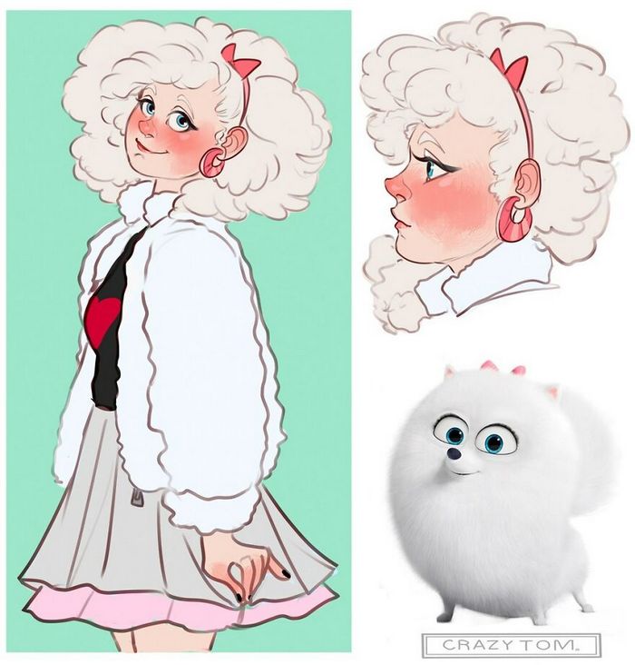 Artista transforma personagens de desenho animado em humanos (36 fotos) 14