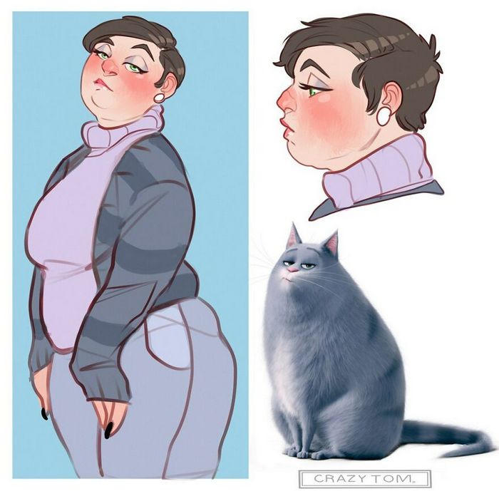 Artista transforma personagens de desenho animado em humanos (36 fotos) 15