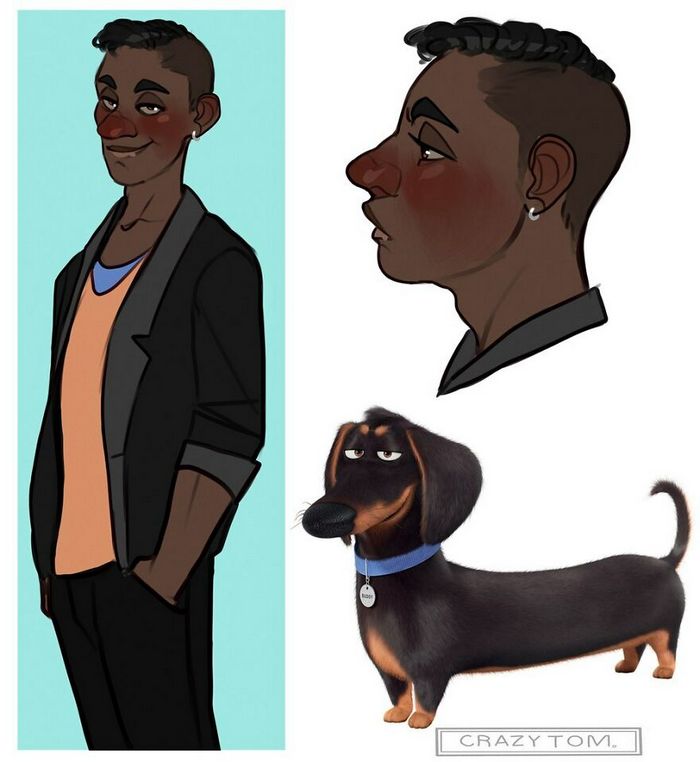 Artista transforma personagens de desenho animado em humanos (36 fotos) 18