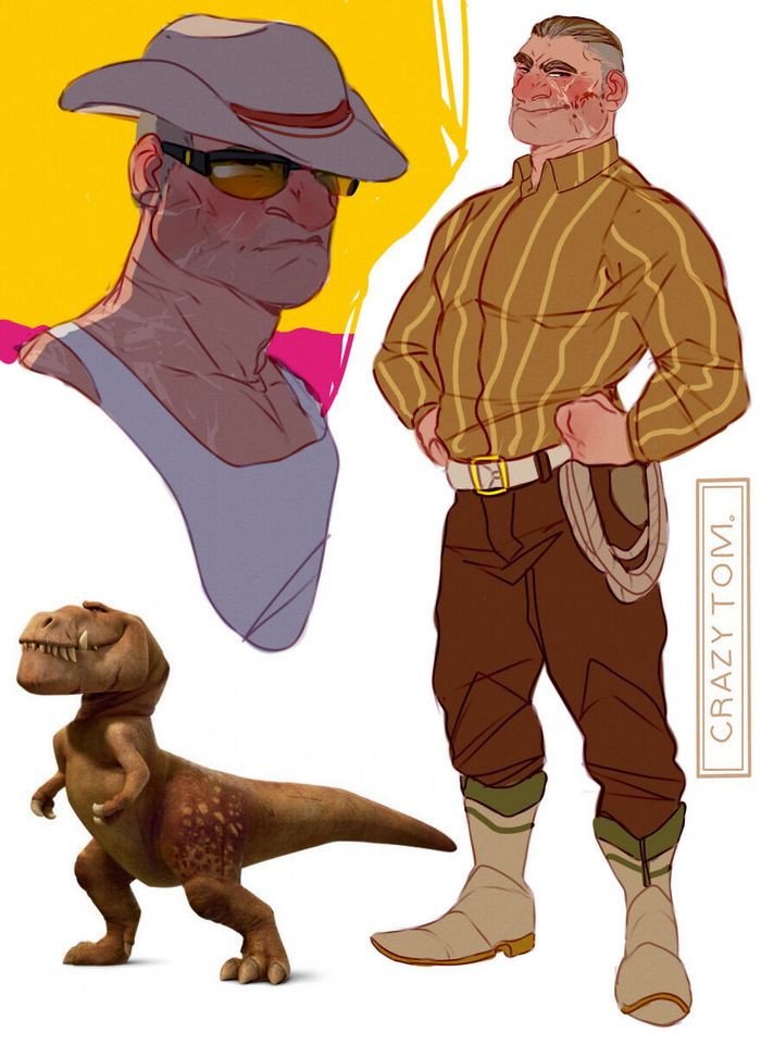 Artista transforma personagens de desenho animado em humanos (36 fotos) 26