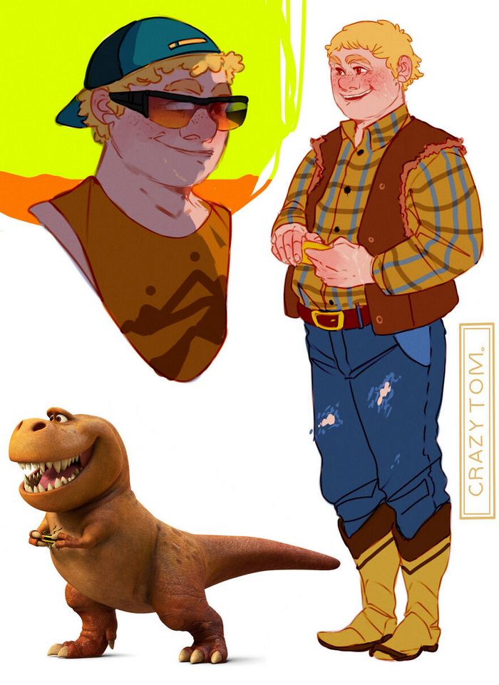 Artista transforma personagens de desenho animado em humanos (36 fotos) 27