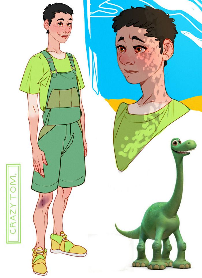 Artista transforma personagens de desenho animado em humanos (36 fotos) 28