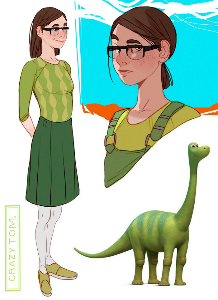 Artista transforma personagens de desenho animado em humanos (36 fotos) 29