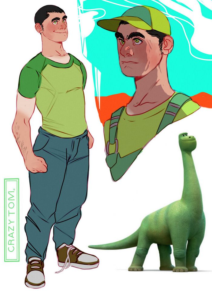 Artista transforma personagens de desenho animado em humanos (36 fotos) 30