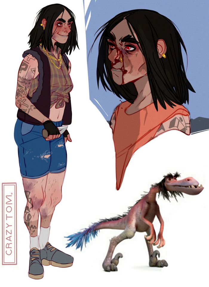 Artista transforma personagens de desenho animado em humanos (36 fotos) 33