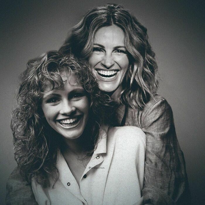 42 celebridades lado a lado com seus eus mais jovens 3