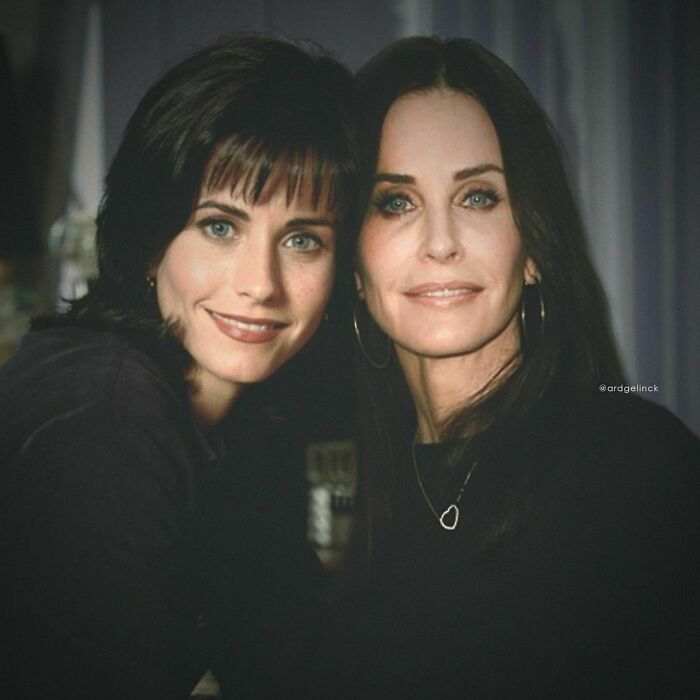 42 celebridades lado a lado com seus eus mais jovens 10