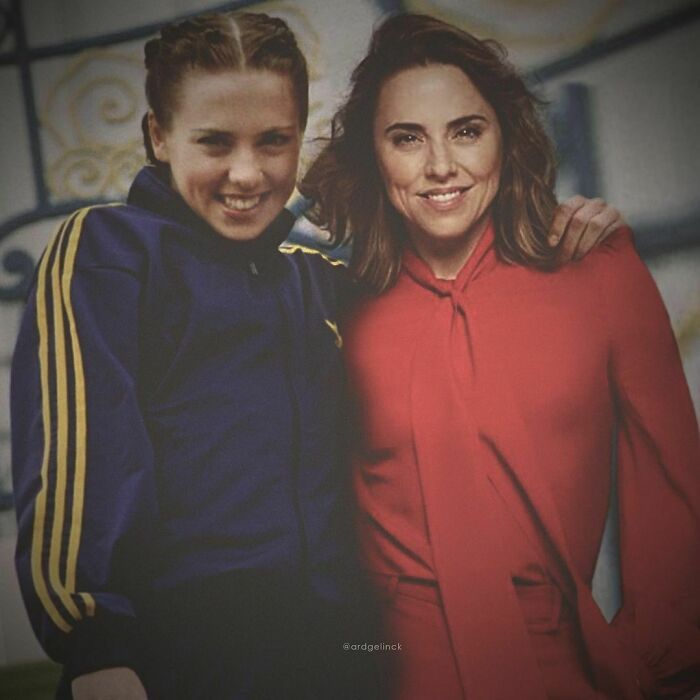 42 celebridades lado a lado com seus eus mais jovens 40